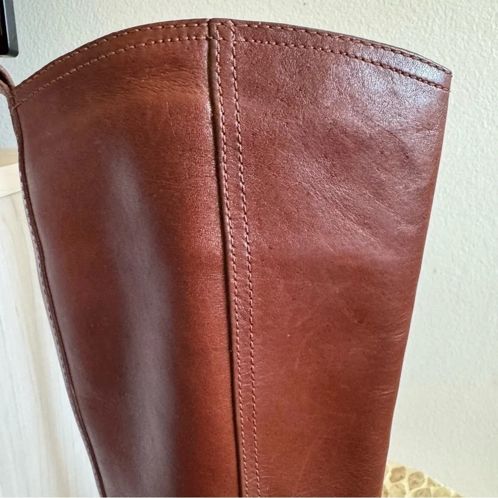 Tory Burch Alessandra Tall Leather Riding Boots size 5M